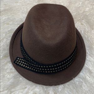 Brown Fedora Hat